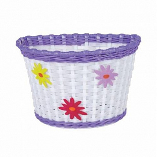 Велокорзина детская TBS Hualong 16" HL-BS01-10 white