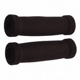 Грипсы Velo 130мм С заглушками VLG-074B Black