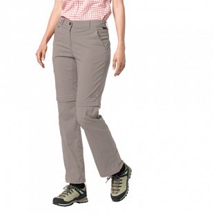 Брюки женские Jack Wolfskin Activate Light Zip Off Women moon rock