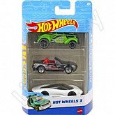 Набор машинок Hot Wheels 3 шт. (K5904 №122)