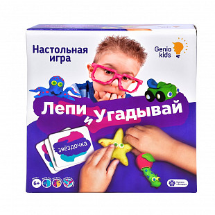 Детская Настольная Игра Dream Makers Лепи и Угадывай TA1303