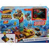 Игровой набор Hot Wheels Монстр трак Тренировочная арена: Невероятное вращение (HNB92 HNB94)