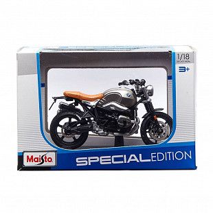Масштабная модель мотоцикла Maisto 1:18 BMW R nineT Scrambler (39300)