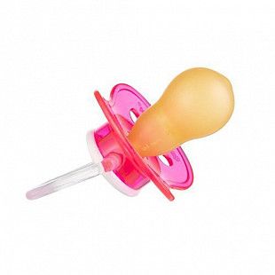 Пустышка круглая латексная Canpol babies Love&Sea 0-6 мес. (22/606) pink