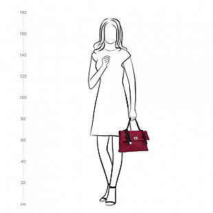 Женская сумка Pola 4328 dark pink