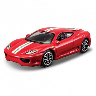 Коллекционная машина Bburago 1:64 Ferrari Challenge Stradale (18-56100) red