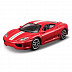 Коллекционная машина Bburago 1:64 Ferrari Challenge Stradale (18-56100) red