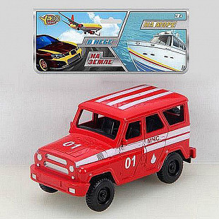 Инерционная машина YAKO МЧС 01 из серии "На земле, В небе, На море" М9559