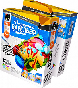 Творческий набор Fantazer 67763 Расписной барельеф «Морские тропики» 987004