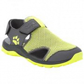 Сандалии детские Jack Wolfskin Outdoor Water Action Sandal K ebony / lime