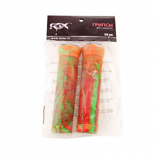 Грипсы RGX S301GP red/orange/green 