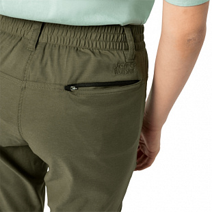 Брюки для отдыха женские Jack Wolfskin Senegal Pants W delta green
