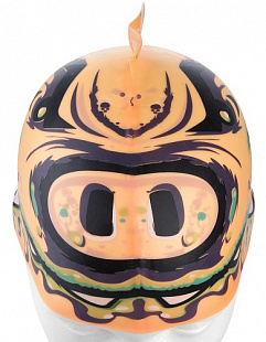 Шапочка для бассейна (плавания) детская Mad Wave Silicone Printed Junior with fin Pig orange
