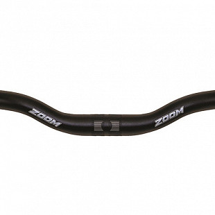 Руль Zoom МТВ/турист 22,2/25,4x600х30 мм 5-403222 Black Matt