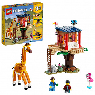 Конструктор LEGO Домик на дереве для сафари 31116