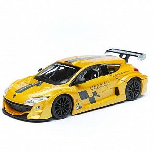 Машинка Bburago 1:24 Renault Megane Trophy (18-22115) yellow НОВОЕ ПОСТУПЛЕНИЕ