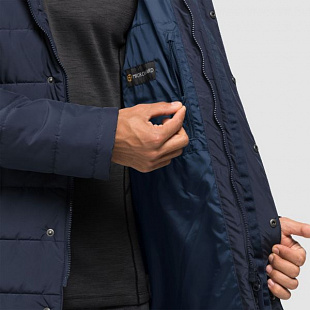 Пальто мужское Jack Wolfskin Svalbard Coat Men dark blue