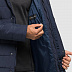 Пальто мужское Jack Wolfskin Svalbard Coat Men dark blue