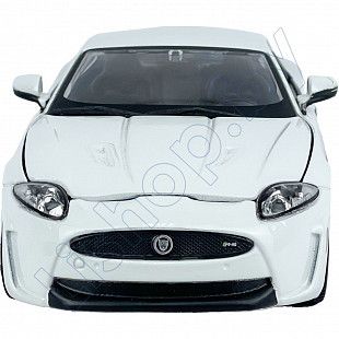 Машинка Bburago 1:24 Jaguar XKR-S (18-21063) white