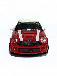 Машинка Bburago 1:43 Mini Cooper S (18-30000/18-30257) red