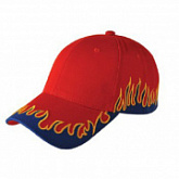 Бейсболка Flame CO40565 Red/Blue