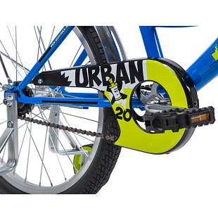 Велосипед Novatrack Urban 20" (2019) Blue/Green 203URBAN.BL9