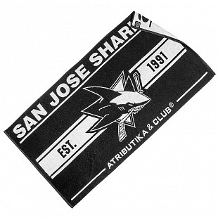Полотенце Atributika&Club NHL San Jose Sharks 0813