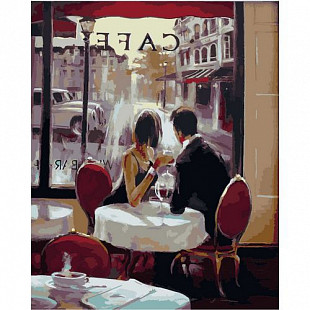 Картина по номерам Picasso Свидание в кафе PC4050162