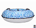 Тюбинг RT Осколки горного хрусталя 105 см blue/white