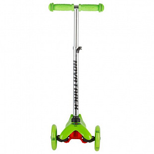 Самокат-кикборд Novatrack Disco-kids Green 120H.DISCOKIDS.GN7
