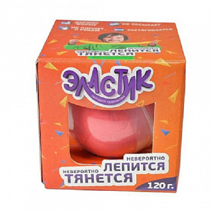 Тянущийся пластилин ТМ "Эластик" PE0153 Red