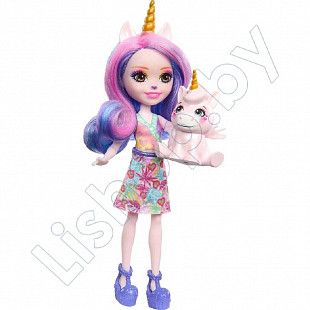 Кукла Enchantimals Единорог Юля и питомец Пацифика (FNH22 HRX84)
