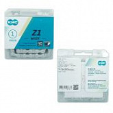 Цепь KMC Z1 WIDE RB, 1 ск., 1/2x1/8"Х112 grey ZTB19239