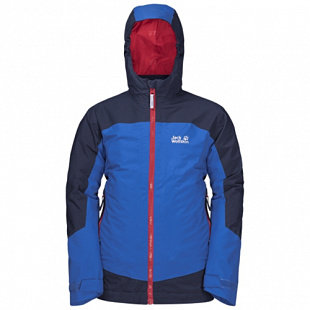 Куртка детская Jack Wolfskin Ropi 3In1 Jacket Boys coastal blue