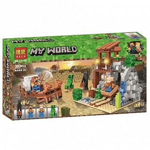 Конструктор Bela Minecraft Добыча Золота 11137