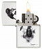 Зажигалка Zippo Spazuk Grenade with Bird 29645 white matte Зажигалка Zippo Spazuk Grenade with Bird 29645 white matte