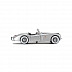 Коллекционная машина Bburago 1:24 Jaguar Xk 120 Roadster 1951 (18-22018) silver
