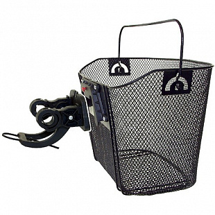 Велокорзина передняя M-Wave 35х25х25/22 см 5-431518 black