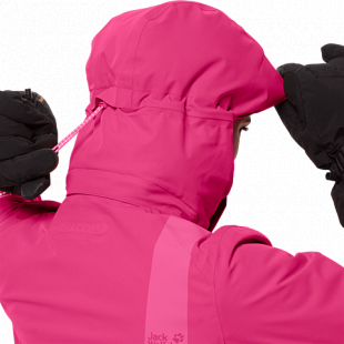 Куртка женская Jack Wolfskin Big White Jacket W pink fuchsia