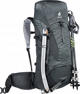 Рюкзак Deuter Aircontact Lite 40+10 3340321-4701 graphite/black (2021)