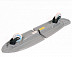 Penny board (пенни борд) Rollersurfer Urban-X-Blade Grey