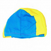 Шапочка для плавания Zez Sport PU-H003 Yellow/Blue