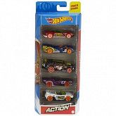 Набор машинок Hot Wheels Action 5 шт. (1806 GTN44)