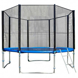 Батут Atlas Sport 312 см 10 Ft Basic 4 опоры (с сеткой и лестницей)