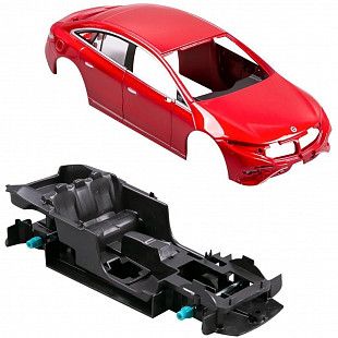 Сборная модель автомобиля Maisto 1:27 EQS by Mercedes-EQ (39261) red