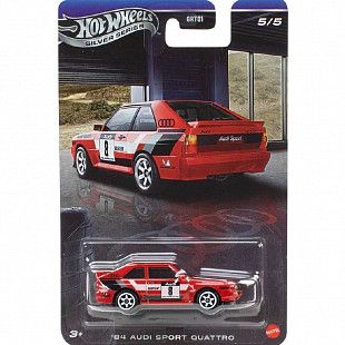 Машинка Hot Wheels Silver Series ’84 Audi Sport Quattro (GRT01 JKY19)
