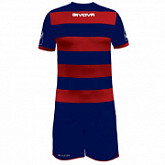 Футбольная форма Givova Rugby KITC42B blue/red