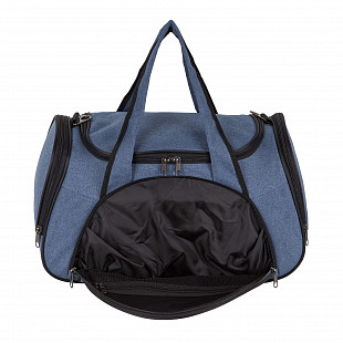 Дорожная сумка Polar П9013 grey/blue