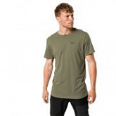Футболка мужская Jack Wolfskin Essential T Men khaki