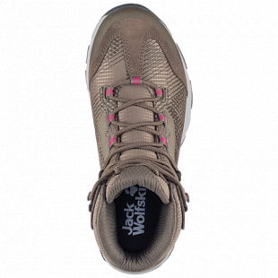 Ботинки женские Jack Wolfskin Rock Hunter Texapore Mid W siltstone